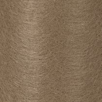 Article Rouleau de tissu décoratif en non-tissé marron 24 cm x 25 m