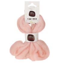 Article Laine de Feutrage Rose 2m pour Loisirs Créatifs et Décorations Florales
