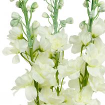 Article Delphinium Blanc Delphinium Artificiel Fleurs en Soie Fleurs Artificielles 3pcs