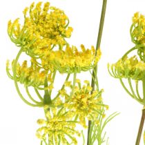 Aneth jaune plante d&#39;herbe artificielle aneth pour décorer L80cm
