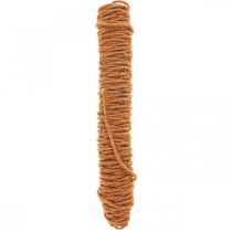 Cordon de feutre de fil de mèche, cordon de feutre, cordon de laine orange 55m