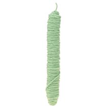 Article Fil de mèche cordon feutre vert clair 55m