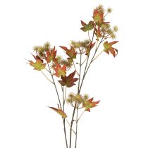 Article Branche d'érable artificielle avec feuilles et fruits décoratifs 132 cm