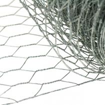 Fil Hexagonal Galvanisé Silver Rabbit Wire 50cm×10m