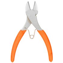 Article Coupe-fil en métal et poignées orange néon, 17 cm, pour travaux floraux et de bricolage