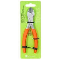 Article Coupe-fil en métal et poignées orange néon, 17 cm, pour travaux floraux et de bricolage