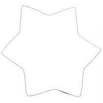 Article Fil étoile vague anneau fil étoiles pour couronnes 30cm 10 pcs