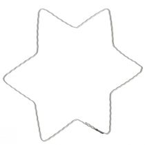 Article Anneau étoile en fil de fer étoiles pour couronne de Noël 20cm 10 pcs