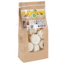 Article Bougies chauffe-plat parfumées à la citronnelle pour des soirées romantiques à la maison ou au jardin, 25 mm, 7 cm de hauteur, lot de 18.