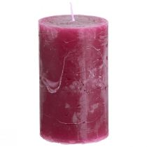 Article Bougies de couleur unie bougies pilier Berry 60x100mm 4 pcs