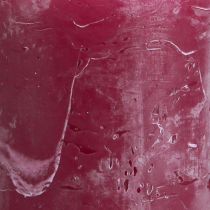 Article Bougies de couleur unie bougies pilier Berry 60x100mm 4 pcs