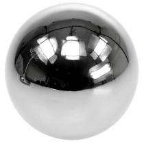 Article Boule décorative en acier inoxydable argenté Ø10cm 4 pcs