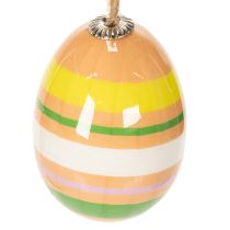 Article Décorations d'œufs de Pâques, idéales pour décorer le sapin et les branches, 6 cm, lot de 12.