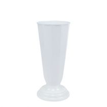 Article Vase décor “Szwed” blanc Ø13cm
