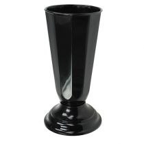 Vase Szwed noir Ø23cm, 1pc