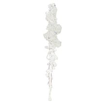Article Décoration d&#39;arbre à glaçons avec décoration d&#39;hiver pailletée 17,5 cm 4 pièces
