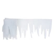 Article Glaçon déco blanc avec paillettes 2m