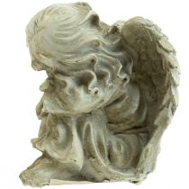 Article Ange pour la Tombe Crème Ange Tombeau Ange Endormi 6×5.5×8cm