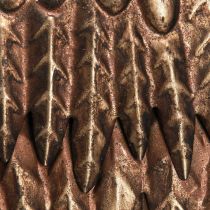 Article Ailes d&#39;ange à suspendre en métal aspect antique doré 24×37cm