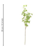 Article Branche artificielle de Schefflera, plante décorative élégante pour les espaces de vie, 95 cm