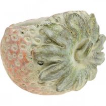 Article Pot décoratif en forme de fraise en béton, 17 cm