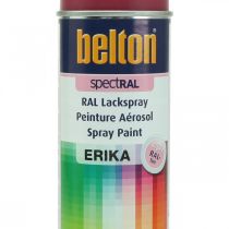 Spray de peinture spectRAL Belton Peinture en spray Erika satinée mate 400 ml