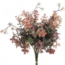 Eucalyptus Buisson Eucalyptus Artificiel Rouge Vert 25cm 3pcs