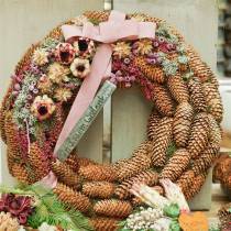 Article Branche d'eucalyptus Couleur mûre givré 17-35cm 25 pcs