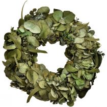 Article Couronne d&#39;eucalyptus couronne naturelle eucalyptus stabilisé Ø35cm