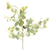 Article Branche de faux eucalyptus avec feuilles rondes 75 cm lot de 4