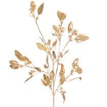 Article Branche Eucalyptus Artificielle Dorée pour Décoration Vase 100cm