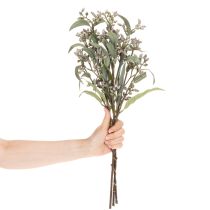 Article Kunstzweige eucalyptus artificiels lot de 3 vert 53 cm décoration intérieure