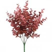 Article Décoration d&#39;automne branche d&#39;eucalyptus eucalyptus artificiel rouge 36cm