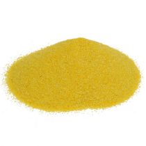 Article Sable coloré 0,5mm jaune 2kg