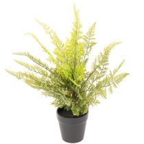 Article Plante artificielle fougère en pot 40 cm pour décoration intérieure