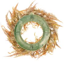 Article Krantz décoratif en fougère artificielle 35 cm en plastique pour intérieur