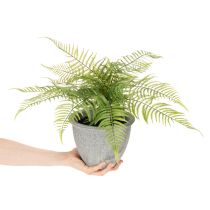 Article Künstlicher Farn en pot décoratif pour intérieur 35 cm