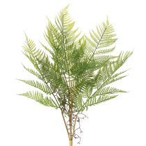 Article Branche de fougère artificielle 80 cm en plastique vert pour décor intérieur