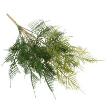 Article Branche de fougère artificielle 56 cm décorative verte en plastique