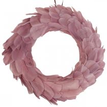 Couronne de printemps couronne vieux rose pour couronne de porte suspendue Ø20cm 3pcs