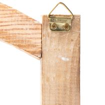 Article Cadre fenêtre en bois 100 cm pour décoration murale