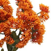 Stonecrop Orange Sedum Stonecrop fleurs artificielles H48cm 4pcs