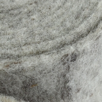 Article Ruban feutre gris 7,5cm 5m