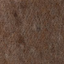 Article Ruban en feutre de laine marron, 15 cm x 5 m, pour la décoration et les loisirs créatifs
