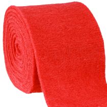 Article Ruban feutre 15cm x 5m rouge