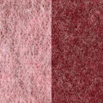 Article Ruban feutre ruban décoratif baies roses feutre de laine bicolore 15cm 5m