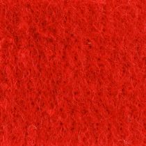 Article Ruban feutre rouge foncé 7.5cm 5m