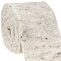Article Ruban feutre gris 15cm 5m