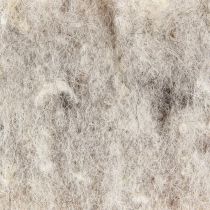 Article Ruban feutre gris 7,5cm 5m
