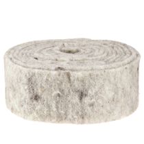 Article Ruban feutre gris 7,5cm 5m